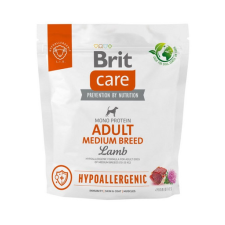 Brit Care Dog Hypoallergenic Lamb Adult Medium Breed 1 kg kutyaeledel