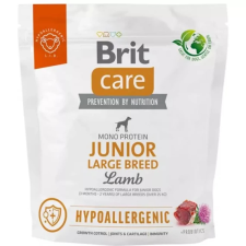 Brit Care Dog Hypoallergenic Lamb Junior Large Breed 1 kg kutyaeledel