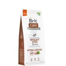 Brit Care Dog Hypoallergenic Weight Loss Rabbit & Rice 1 kg kutyaeledel