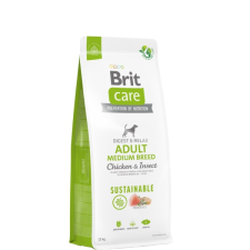 Brit Care Dog Sustainable Insect Adult Medium Breed 12 kg kutyaeledel
