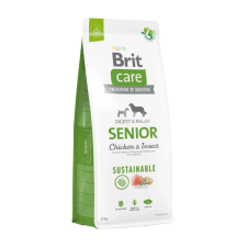 Brit Care Dog Sustainable Senior Chicken & Insect kutyatáp 1kg kutyaeledel