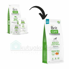 Brit Care Grain-free Adult Large Breed Salmon & Potato 12 kg kutyatáp kutyaeledel