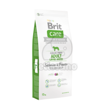 Brit Care Grain-free Adult Large Breed Salmon & Potato 12kg kutyaeledel