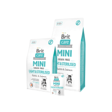 Brit Care Mini Light & Sterilised 2kg kutyaeledel