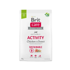 Brit Care Sustainable Activity Chicken & Insect 3 kg kutyaeledel