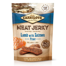 Brit Carnilove Jerky Snack Lamb with Salmon Fillet – bárány lazac filével 100g jutalomfalat kutyáknak