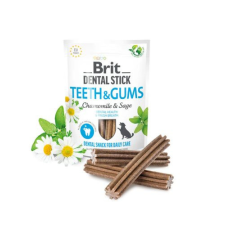 Brit Dental Stick Teeth & Gums with Chamomile & Sage 251 g jutalomfalat kutyáknak