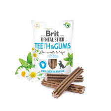 Brit Dental Stick Teeth & Gums with Chamomile & Sage 251g jutalomfalat kutyáknak