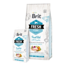 Brit Fresh Hal és sütőtök Adult Large Muscles &amp; Joints 12 kg kutyaeledel