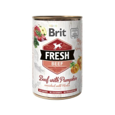 Brit Fresh Marha Sütőtökkel konzerv 6x400g kutyaeledel