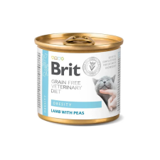 Brit GF Veterinary Diet Cat Cans Obesity 200 g macskaeledel