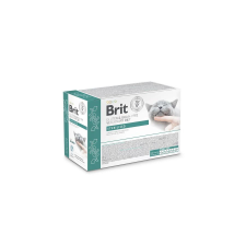 Brit GF Veterinary Sterilised Cat Pouch 12x85g macskaeledel
