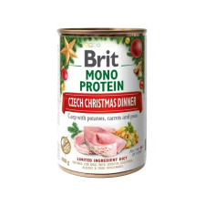 Brit Mono Protein Karácsonyi konzerv 6x400g kutyaeledel