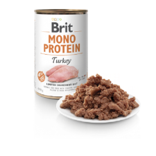 Brit Monoprotein Pulyka 400 g kutyaeledel