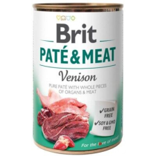 Brit Paté&amp;Meat 400 g Venison&amp;Chicken 104100866 kutyaeledel