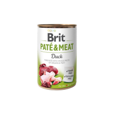 Brit Pate&Meat duck 400 g kacsapástétom kutyáknak kutyaeledel