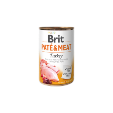 Brit Paté & Meat konzerveledel kutyáknak pulyka 400g kutyaeledel