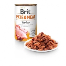  Brit Paté & Meat Pulyka – 24×400 g kutyaeledel