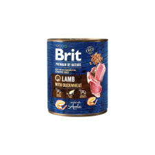 Brit Premium By Nature Adult Lamb with Buckwheat konzerv 12x400g kutyaeledel