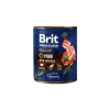  Brit Premium by Nature Adult Pork with Trachea konzerv – 6×800 g
