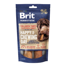 Brit Premium by Nature Collagen Chews Tubes filled with Turkey 15cmx20mm 2db jutalomfalat kutyáknak