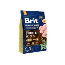 Brit Premium By Nature Junior Medium kutyatáp 3kg kutyaeledel