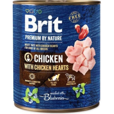 Brit Premium by Nature Paté Chicken with Hearts 800 g kutyaeledel