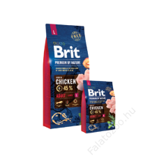 Brit Premium By Nature Premium by Nature Large Adult 3kg kutyaeledel