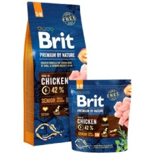 Brit Premium By Nature Premium by Nature Senior S+M 15 kg kutyaeledel