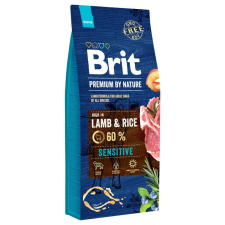 Brit Premium by Nature Sensitive bárány &amp; rizs száraz kutyatáp 15kg kutyaeledel