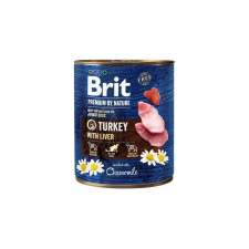 Brit Premium By Nature Turkey with Liver konzerv 24x400g kutyaeledel