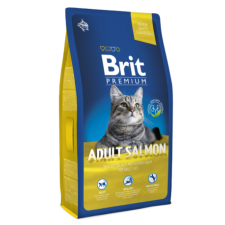 Brit Premium Cat Adult Salmon 8 kg macskaeledel