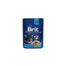 Brit Premium Cat Chicken Chunks for Kitten alutasakos 100g macskaeledel