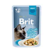  Brit Premium Cat Delicate Fillets in Gravy with Chicken – 12×85 g macskaeledel