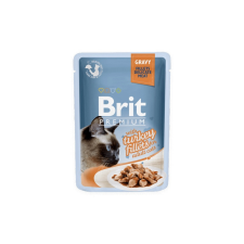  Brit Premium Cat Delicate Fillets in Gravy with Turkey – 85 g macskaeledel