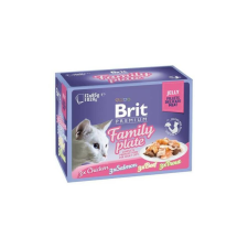 Brit Premium Cat Delicate Fillets in Jelly Family Plate 1020 g (12x85 g) macskaeledel