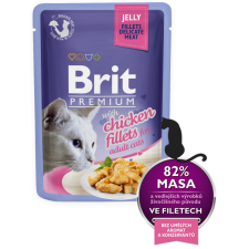 Brit Premium Cat Delicate Fillets in Jelly with Chicken 24 x 85 g macskaeledel