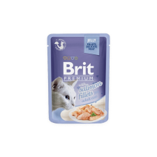 Brit Premium Cat Delicate Fillets in Jelly with Salmon – 4×85 g macskaeledel
