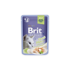 Brit Premium Cat Delicate Fillets in Jelly with Trout – 4×85 g macskaeledel