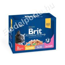 Brit Premium Cat Family Plate (12 x 100 g) macskaeledel