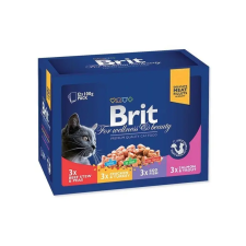 Brit Premium Cat Family Plate alutasakos válogatás 12x100g macskaeledel