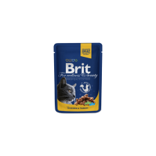 Brit Premium Cat Pouches with Chicken & Turkey 12x100 g macskaeledel