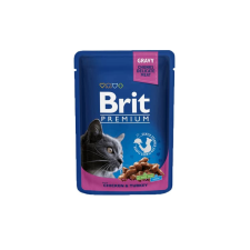  Brit Premium Cat Pouches with Chicken & Turkey – 24×100 g macskaeledel