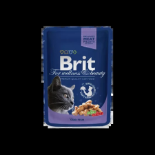 Brit Premium Cat Pouches With Cod Fish 24x100G macskaeledel