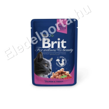 Brit Premium Cat Salmon & Trout macskaeledel