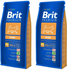 Brit Premium Sport 2*15 kg kutyaeledel