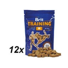 Brit Training Snack jutalomfalat M 12x100g jutalomfalat kutyáknak
