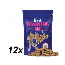 Brit Training Snack S jutalomfalat, 12 x 100 g jutalomfalat kutyáknak