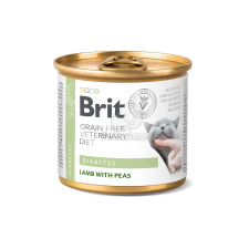  Brit VD Diabetes macskakonzerv 200 g macskaeledel