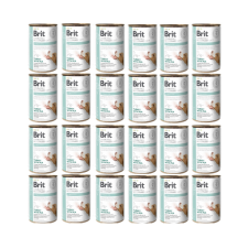 Brit Veterinary Diet Struvite Turkey&Pea húgyúti rendellenességekre kutyáknak 24x400g kutyaeledel